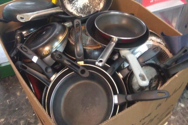Reciclaje de sartenes Inoxibar