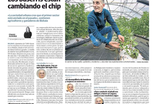 Jornada de Lorra en El Correo