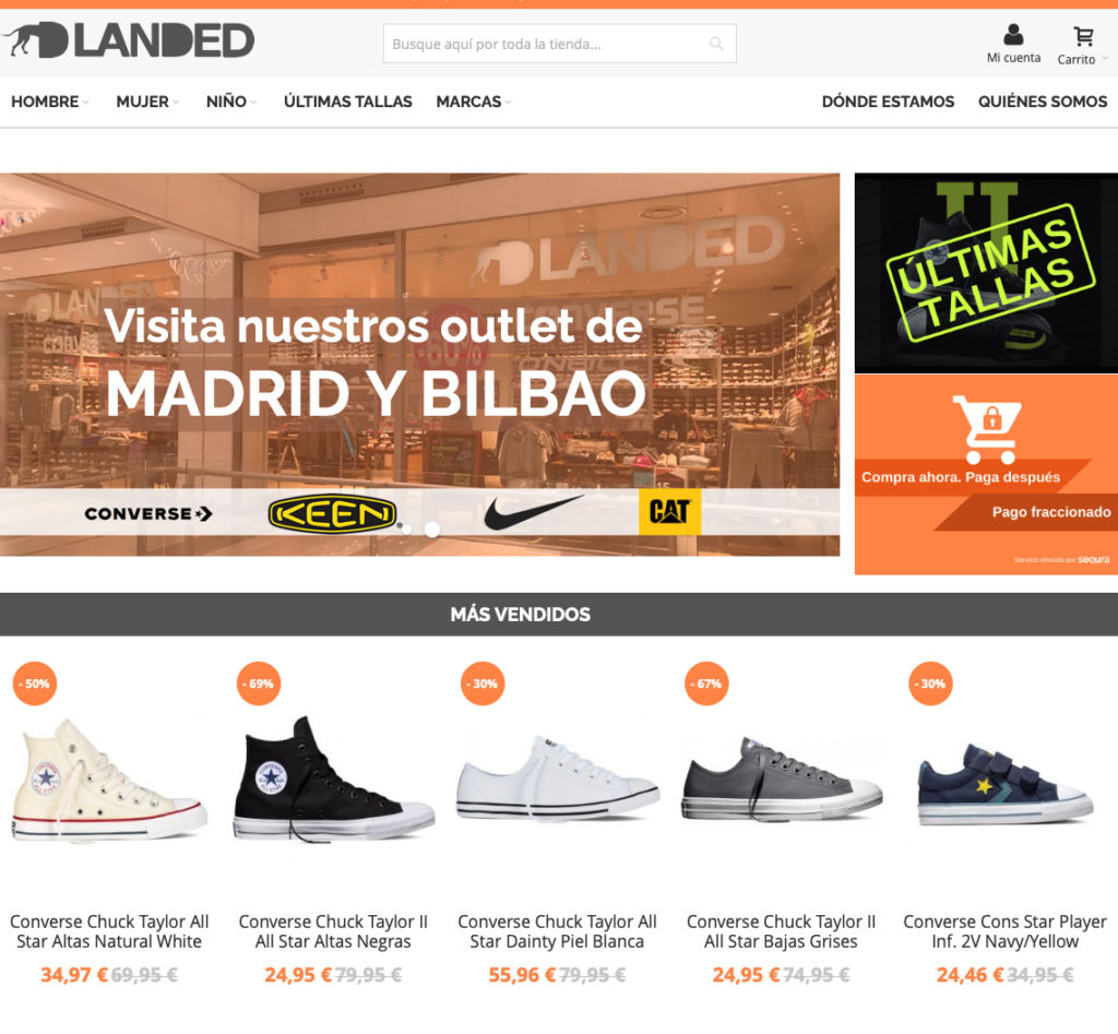 Landed Outlet Converse