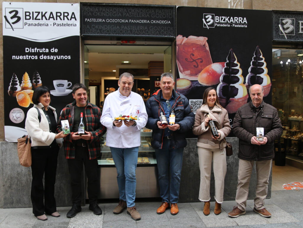 Trufas de licores y caldos vascos Bizkarra