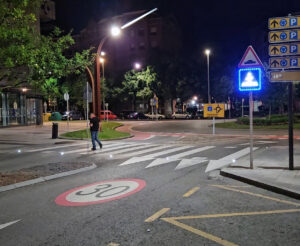 pasos de cebra inteligentes Teslec