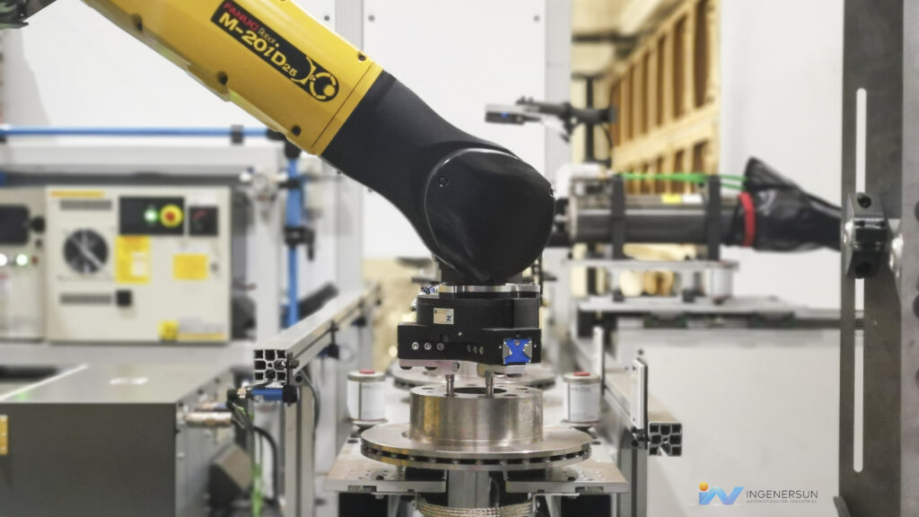 Linea robotizada de pintura Ingenersun Stellantis