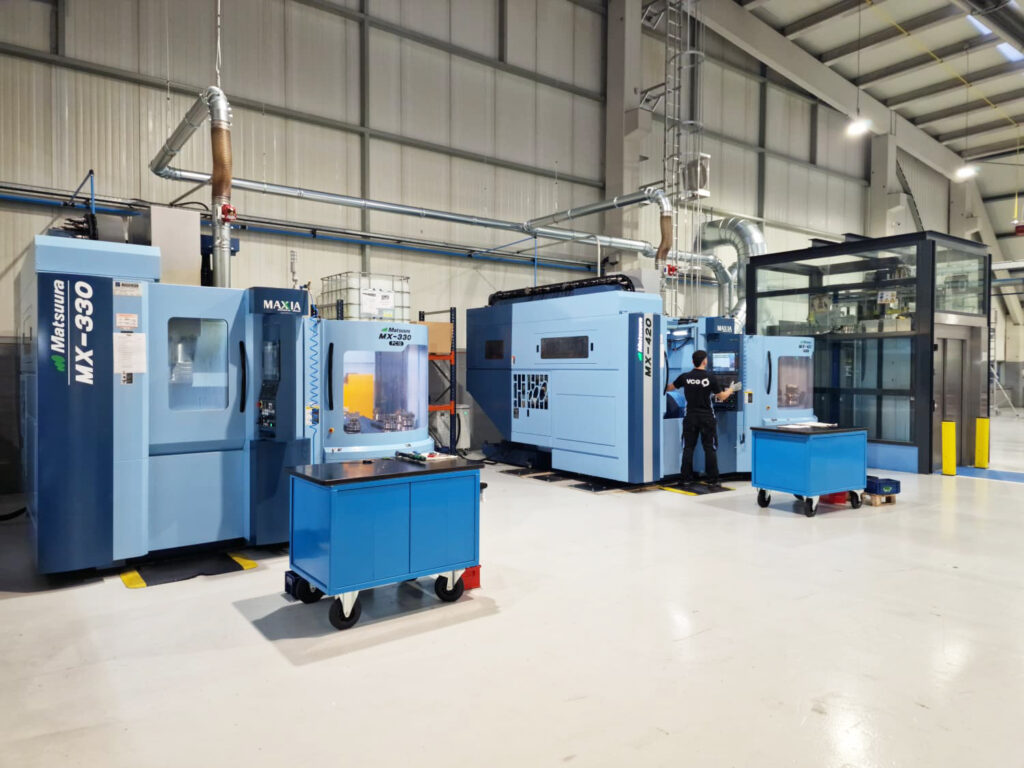 VCG incorpora segundo centro de mecanizado