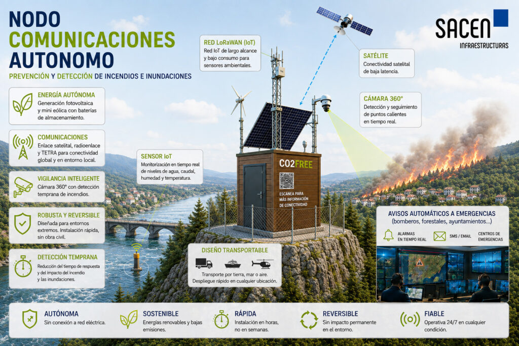 Puesto de control autonomo C02Free Sacen